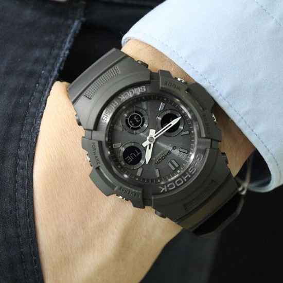 Ceas Barbati, Casio G-Shock, Classic AWG AWG-M100B-1A