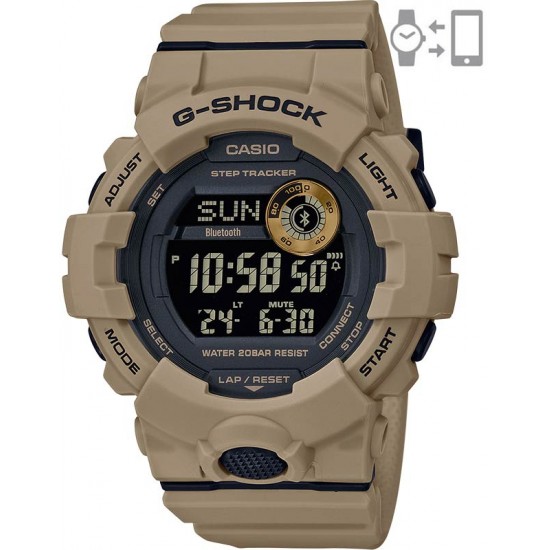 Ceas Smartwatch Barbati, Casio G-Shock, G-Squad Bluetooth GBD-800UC-5ER