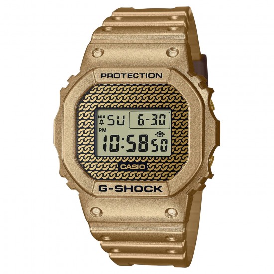 Ceas Barbati, Casio G-Shock, The Origin DWE-5600HG-1ER, Set cu 2 bratari si carcase suplimentare