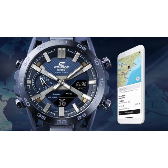 Ceas Barbati, Casio Edifice, Bluetooth Smartphone Link ECB-2000CB-2AEF