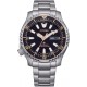 Ceas Barbati, Citizen, Promaster Mechanical Diver NY0160-66EE, Set cu Bratara suplimentara