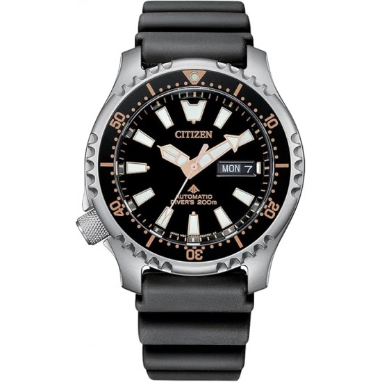 Ceas Barbati, Citizen, Promaster Mechanical Diver NY0160-66EE, Set cu Bratara suplimentara