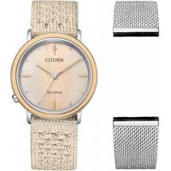 Ceas Dama, Citizen, 10th Anniversary EM1006-40A, Cu bratara suplimentara