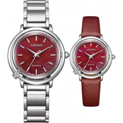 Ceas Dama, Citizen, Arcly EM1090-78X, Set cu Bratara suplimentara