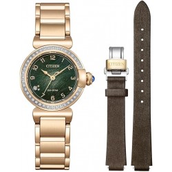 Ceas Dama, Citizen, Round EM1123-62X, Set cu Bratara suplimentara