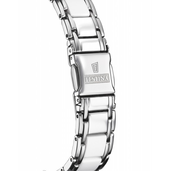 Ceas Dama, Festina, Ceramic cu Cristale Swarovski F20499/1