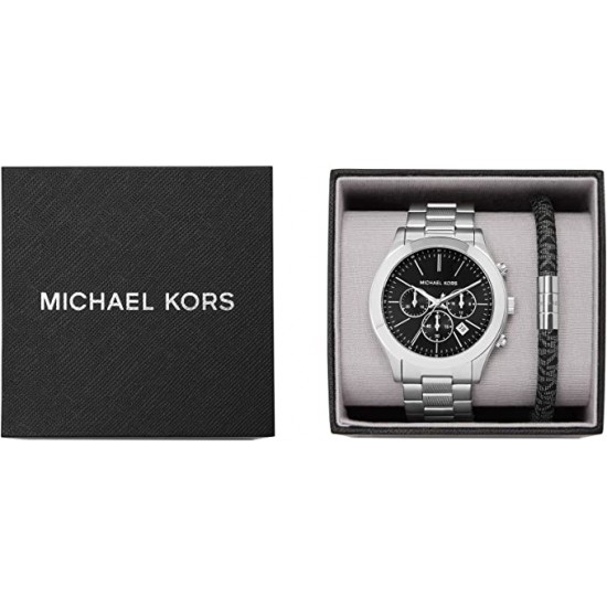 Ceas Barbati, Michael Kors, Slim Runway MK1056SET, Set cu Bratara
