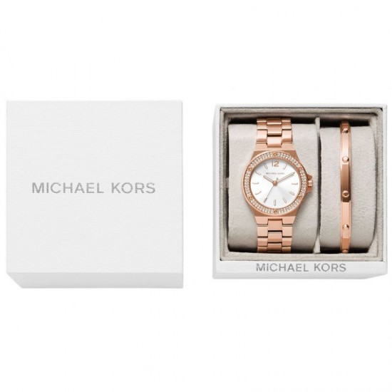 Ceas Dama, Michael Kors, Lennox MK1073SET, Set cu Bratara