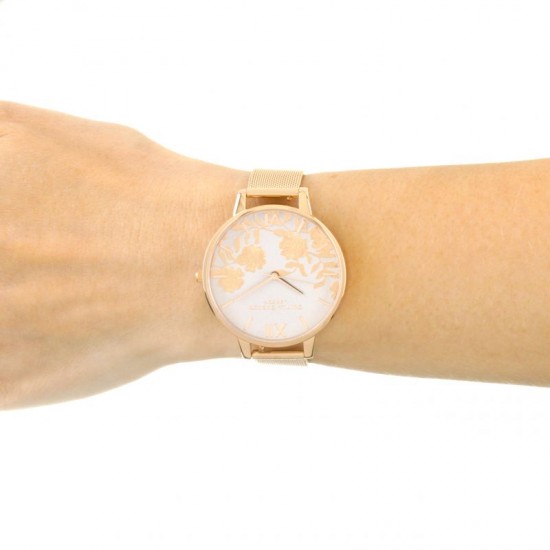 Ceas Dama, Olivia Burton, Lace Detail OB16MV79