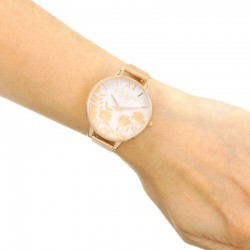 Ceas Dama, Olivia Burton, Lace Detail OB16MV79