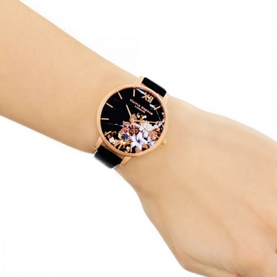 Ceas Dama, Olivia Burton, Marble Florals OB16CS01
