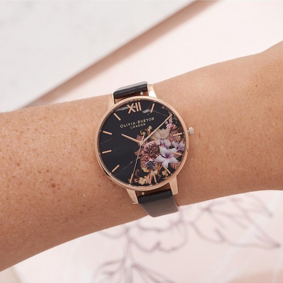 Ceas Dama, Olivia Burton, Marble Florals OB16CS01