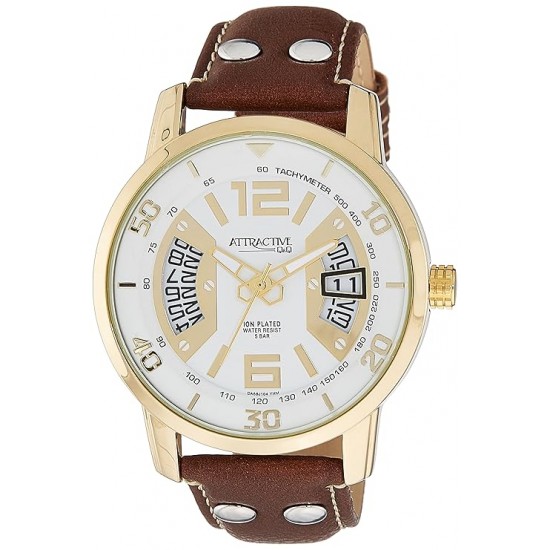 Ceas Barbati, Q&Q by Citizen, Attractive DA68J104Y
