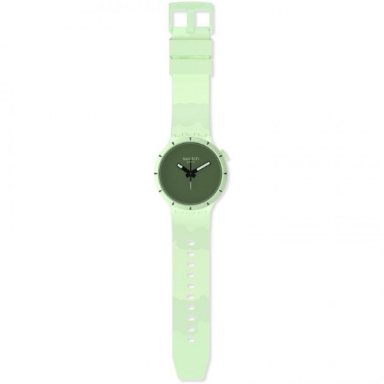 Ceas Swatch, Big Bold Bioceramic Forest Vert SB03G100