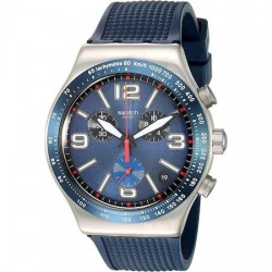 Ceas Barbati, Swatch, Blue Grid YVS454