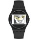 Ceas Swatch, Keith Haring Mickey Blanc Sur Noir SUOZ337