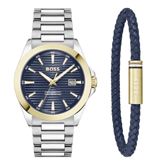 Ceas Barbati, Hugo Boss, Strike 1570191, Set cu Bratara