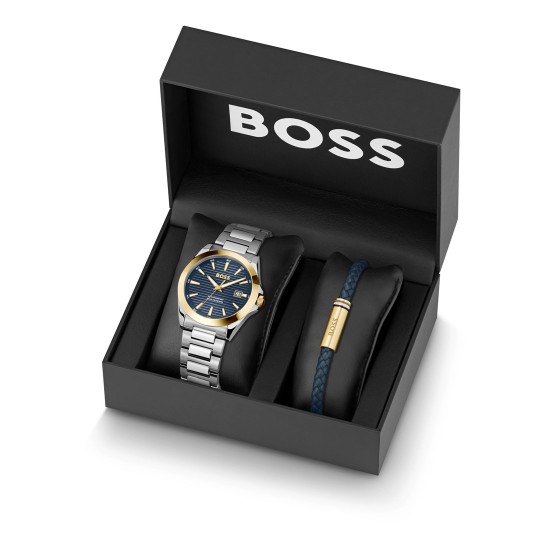 Ceas Barbati, Hugo Boss, Strike 1570191, Set cu Bratara