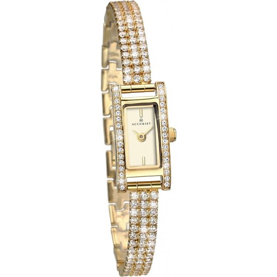 Ceas Barbati, Accurist, Contemporary A-8066G.02, Set cu Pandantiv