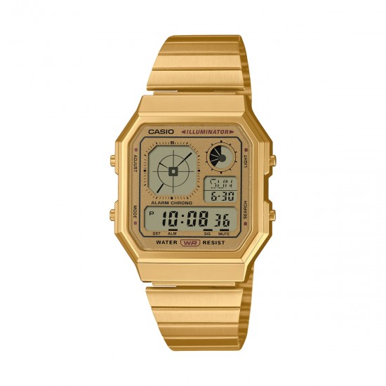 Ceas Casio, Vintage Edgy A130WEG-9AEF Ceas Casio, Vintage Edgy A130WEG-9AEF