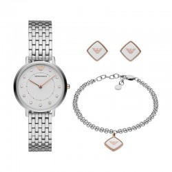 Ceas Dama, Emporio Armani, Kappa AR80023, Set cu Bratara si Cercei