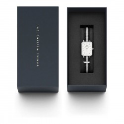 Ceas Dama, Daniel Wellington, Nako Yabuki x DW Quadro Charcoal DW00100676