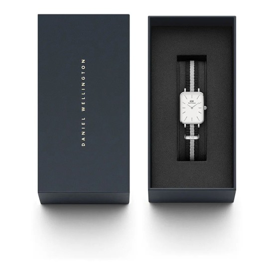 Ceas Dama, Daniel Wellington, Nako Yabuki x DW Quadro Charcoal DW00100676