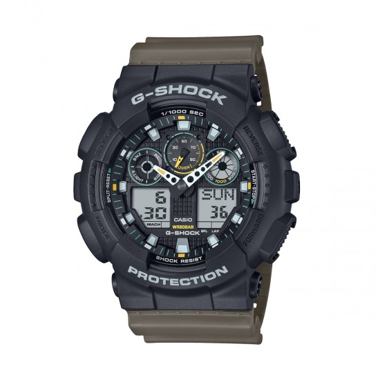 Ceas Barbati, Casio G-Shock, Classic GA-1 GA-100TU-1A3ER Ceas Barbati, Casio G-Shock, Classic GA-1 GA-100TU-1A3ER