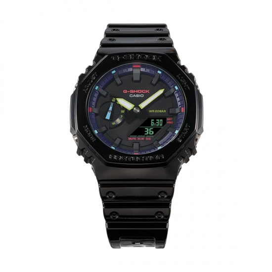 Ceas Barbati, Casio G-Shock, Classic GA-2 GA-2100RGB-1AER Ceas Barbati, Casio G-Shock, Classic GA-2 GA-2100RGB-1AER