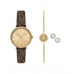 Ceas Dama, Michael Kors, Addyson MKO9001SET, Set cu Bratara si Cercei