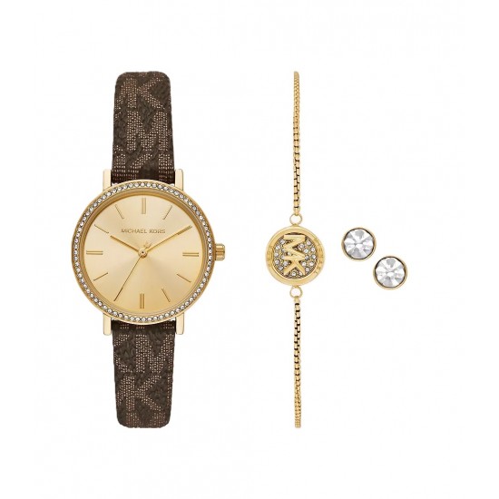 Ceas Dama, Michael Kors, Addyson MKO9001SET, Set cu Bratara si Cercei Ceas Dama, Michael Kors, Addyson MKO9001SET, Set cu Bratara si Cercei