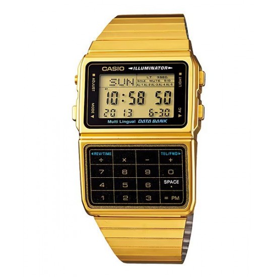 Ceas Casio, Vintage Edgy Calculator DBC-611G-1DF