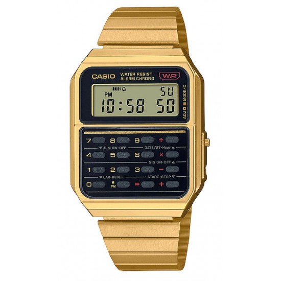 Ceas Casio, Vintage Edgy Calculator CA-500WEG-1AEF