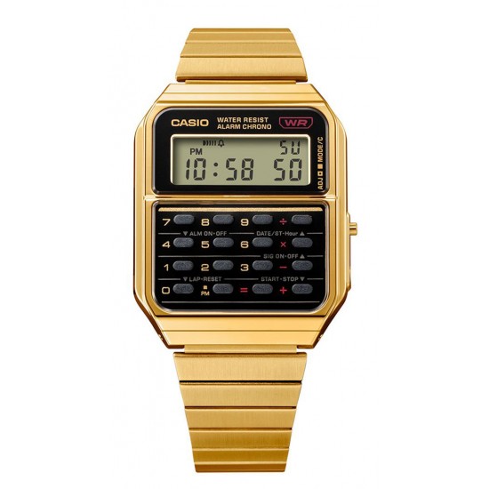 Ceas Casio, Vintage Edgy Calculator CA-500WEG-1AEF