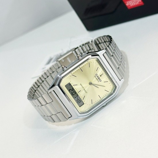 Ceas Dama, Casio, Vintage Edgy AQ-230A-9AMQYES