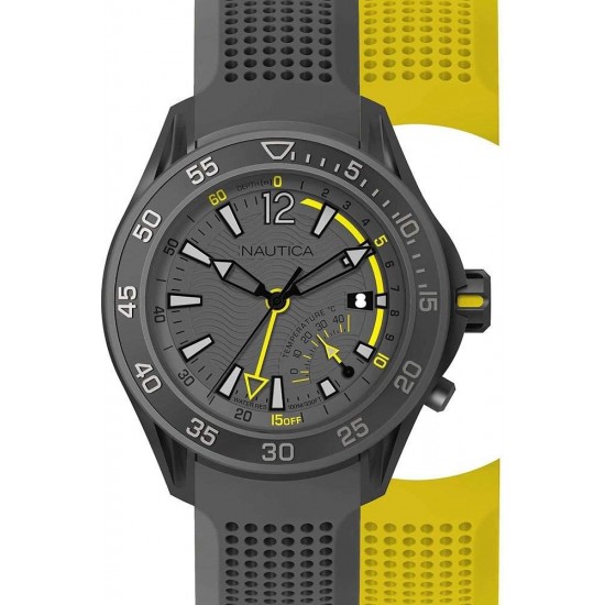 Ceas Barbati, Nautica, Breakwater NAPBRW006, Set cu Bratara suplimentara