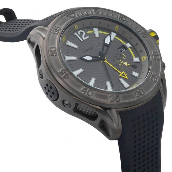 Ceas Barbati, Nautica, Breakwater NAPBRW006, Set cu Bratara suplimentara