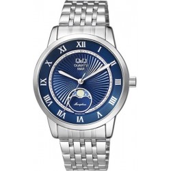 Ceas Barbati, Q&Q by Citizen, Moonphase QZ10J218Y