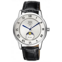 Ceas Barbati, Q&Q by Citizen, Moonphase QZ10J307Y