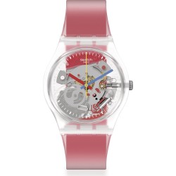 Ceas SWATCH, Clearly Red Striped GE292
