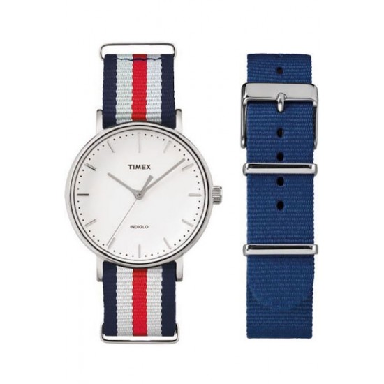 Ceas Timex, Weekender Fairfield TWG019000UK, Set cu Bratara suplimentara Ceas Timex, Weekender Fairfield TWG019000UK, Set cu Bratara suplimentara