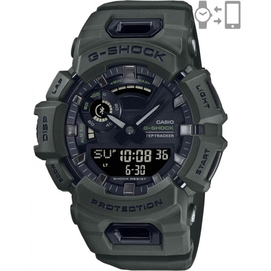 Ceas Smartwatch Barbati, Casio G-Shock, Hybrid G-Squad Bluetooth GBA-900UU-3AER