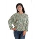 Bluza Dama cu Maneca lunga tip Kimono, Verde