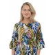 Rochie Dama Clos cu Imprimeu Multicolor