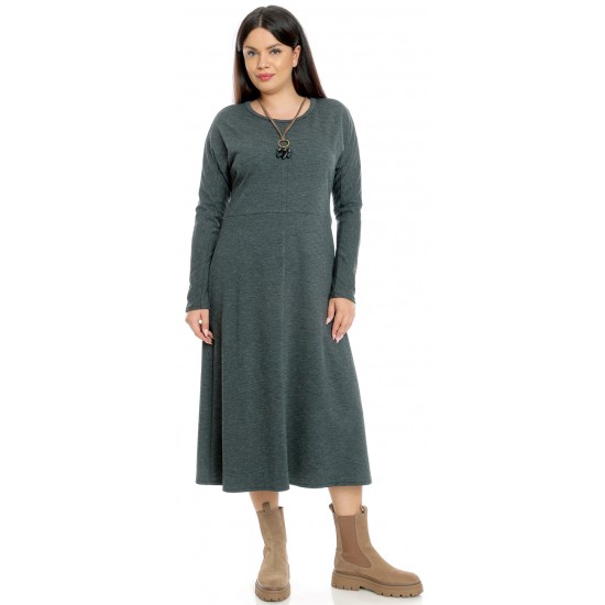 Rochie Lunga, Gri inchis PQ86