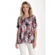 Bluza Dama, Ampla cu Imprimeu Floral, Multicolor