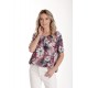 Bluza Dama, Ampla cu Imprimeu Floral, Multicolor