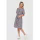 Rochie Medie Dama V287, cu model Floral