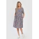Rochie Medie Dama V287, cu model Floral