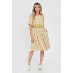 Rochie Medie Dama V288, cu model Floral